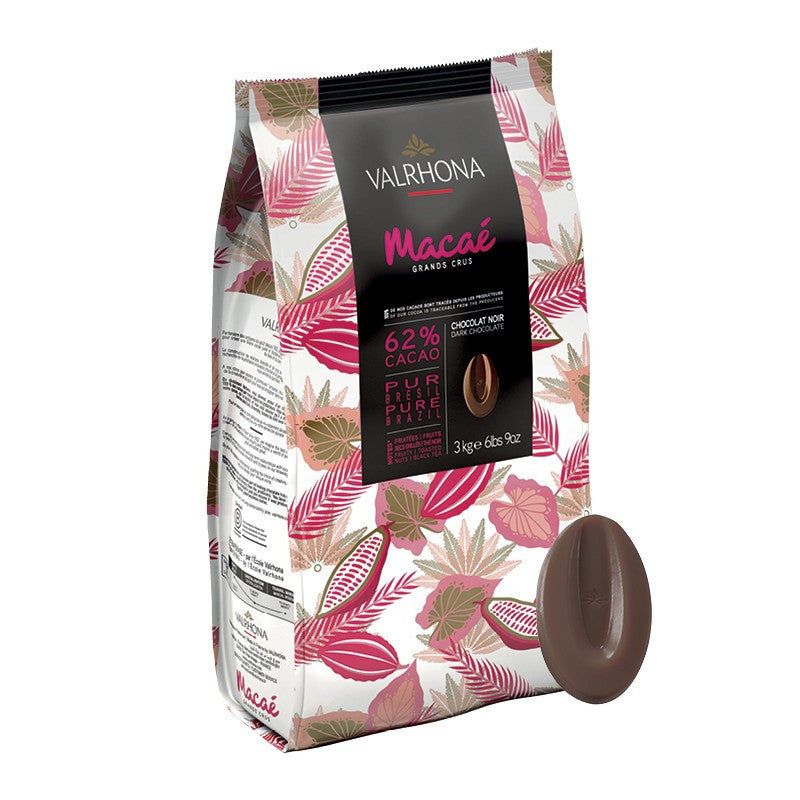 Valrhona Macae 62% Chocolate Couverture